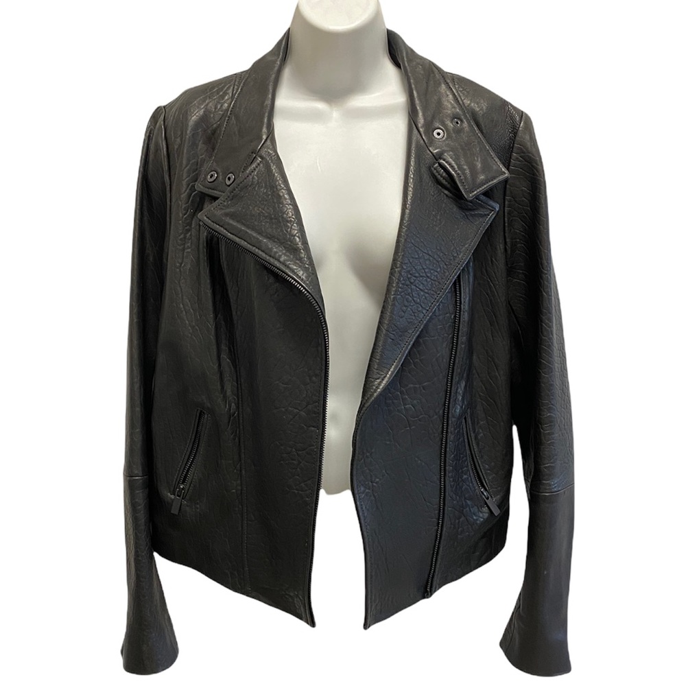 Halogen Leather Jacket